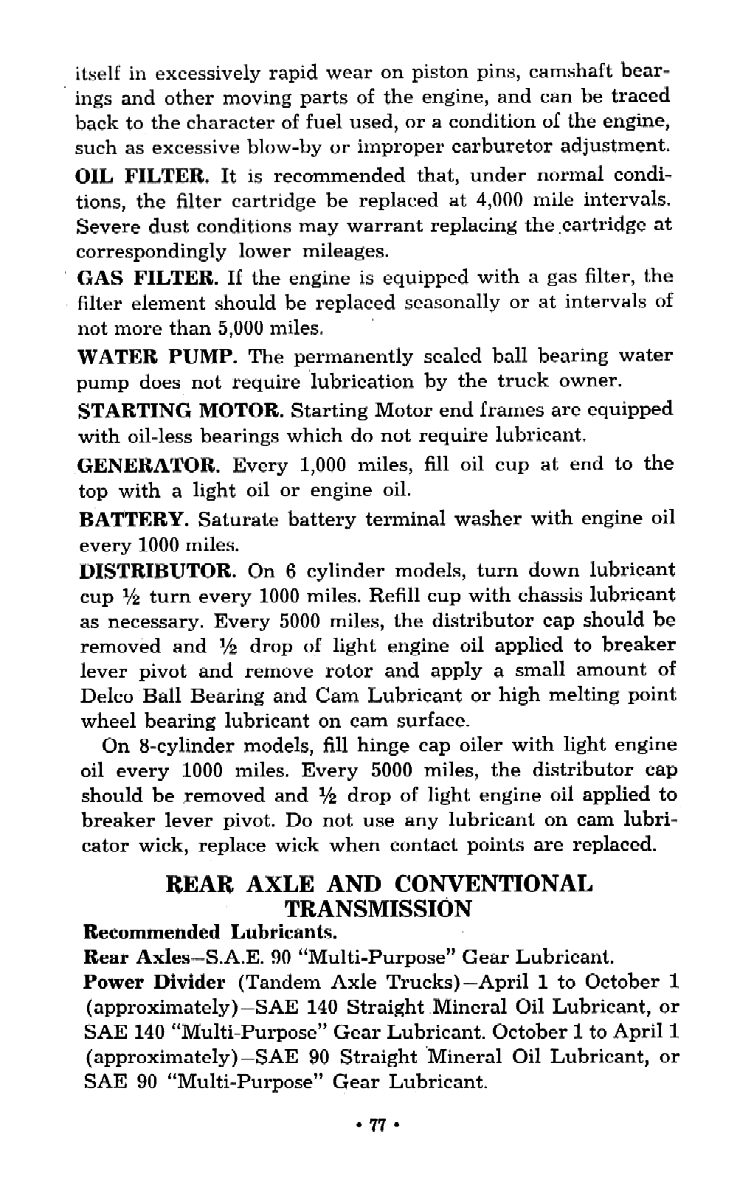 1957 Chevrolet Trucks Operators Manual Page 9